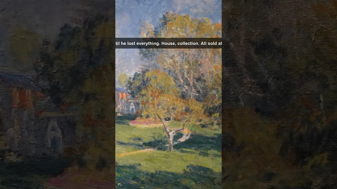 Alfred Sisley – The Hoschede Garden Montgeron