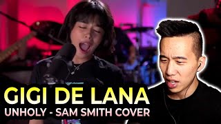 Laws Lounge :  OMG this cover! GIGI DE LANA sing Sam Smith Cover | Rock cover | Reaction Video