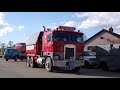 Detroit Kenworth cabover at Eden Valley rally 2024