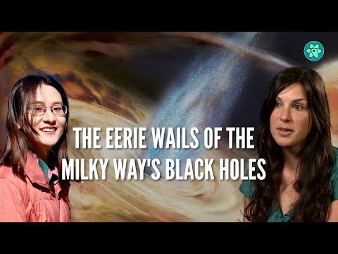 Listen to the eerie wails of the Milky Way's black holes