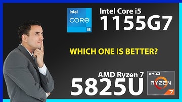 INTEL Core i5 1155G7 vs AMD Ryzen 7 5825U Technical Comparison