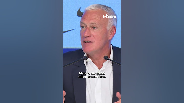 Didier Deschamps s’agace que l’on doute de son soutien au PSG