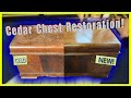 Antique Cedar Chest Restoration