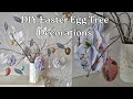 &quot;Easter Egg Tree DIY: How to Make Honeycomb Paper Egg Hanging Decorations&quot;