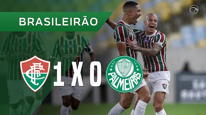 FLUMINENSE 1 X 0 PALMEIRAS - GOL - 25/07 - BRASILEIRÃO 2018