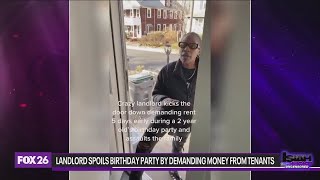 Tenant rights: Landlord spoils birthday party