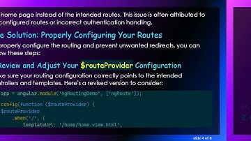 Resolving Your AngularJS Routing Issue with $routeProvider