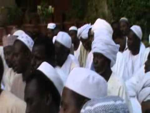 Khalifa Sheikh Aliyu Abulfathi And Sheikh Arabi Abulfathi RTA Performing Zikril Juma A In Khartoum