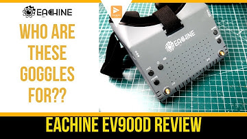 My Take on the Eachine EV900D // Amazing Screen Quality with Latency