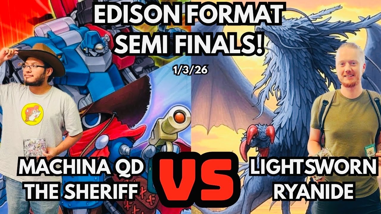 Полуфиналы в формате Эдисона: Machina QuickDraw против Lightsworn!