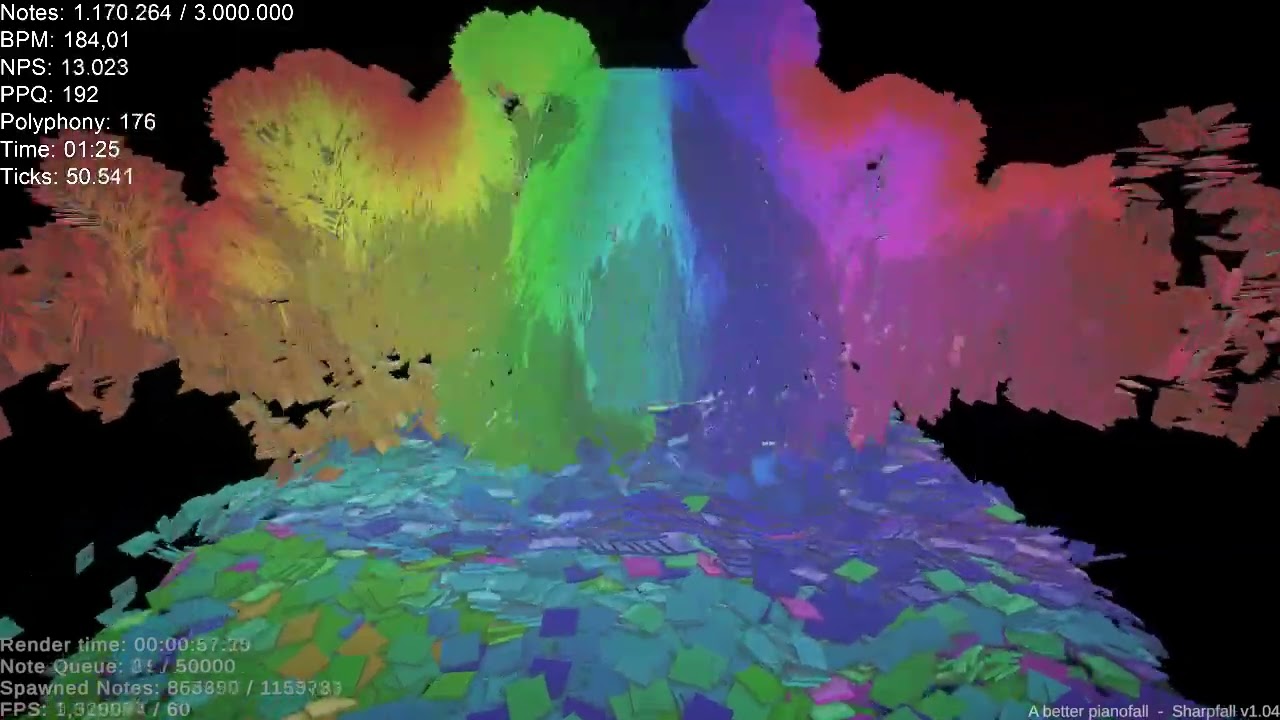 [Sharpfall] 3K 3,000,000 - in Black MIDI