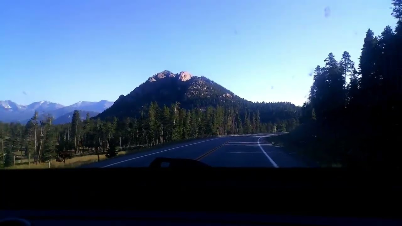 Allenspark to Estes Park Colorado (Peak to Peak Scenic Byway)