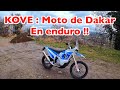 Kove  une moto pour le dakar en enduro  prix  9999 euro