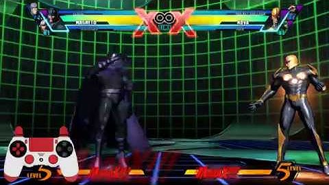 Ultimate Marvel Vs. Capcom 3: Magneto TAC Infinite (Up/Down with input display)