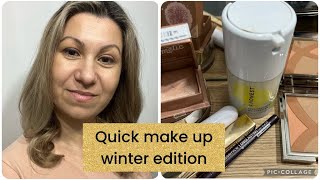 Winter quick make up