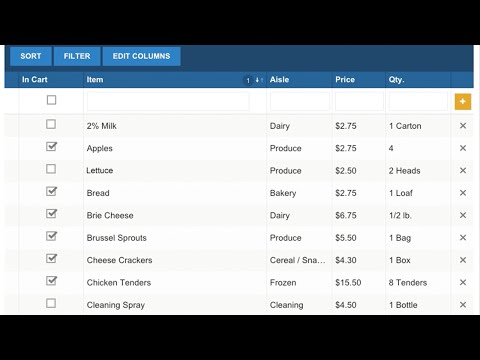 How-To: Lists Overview