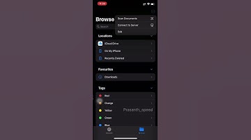 Accessing Google Drive from files app on apple iPhone.