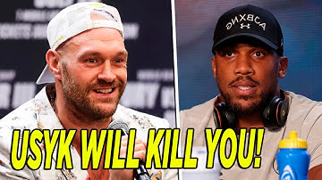WOW! Usyk WILL KNOCKOUT Anthony Joshua in A REMATCH! Tyson Fury GAVE A FORECAST for Joshua - Usyk 2!