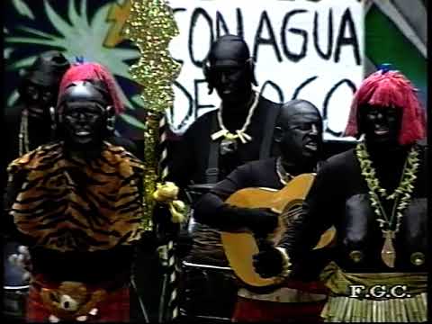 La familia kakatongo de una tribu del Congo