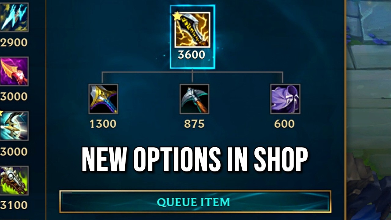 Lol Queue NEW 'QUEUE ITEM' FEATURE in League of Legends! (PBE Preview) - YouTube