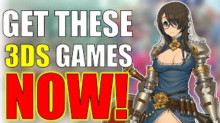 OVER 25 3DS Games to Pickup BEFORE The eShop CLOSES!