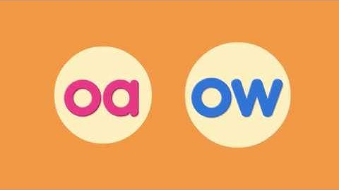 Phonics Chant┃oa · ow ∥ Double Letter Vowels┃Spotlight on One Phonics