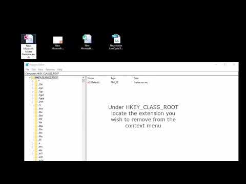 Removing Context Menu