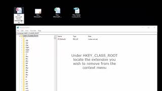 Removing Context Menu Items From New Dropdown In Windows 10