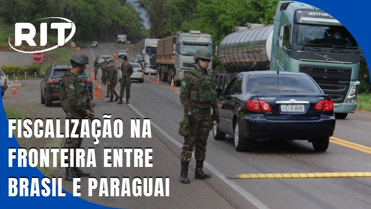 Exército faz operação na fronteira com o Paraguai para reduzir