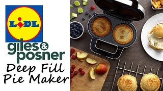 Middle of Lidl  Giles & Posner Double Deep Fill Pie Maker  Be a pieoneer!