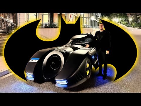 عربية باتمان ملاكي في موناكو بقيادة محمد حمدي