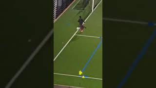 dribble football. entrainement pratique. #football #dribbling #persévérance