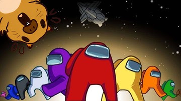 Capybara playing AMONG US!!💥