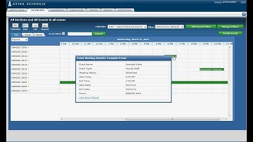 Deleting a Meeting in Astra Schedule.avi