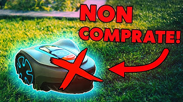 NON COMPRATE il tosaerba robot prima di aver visto questo video!