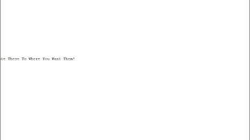 How To Put Buttons Into Your CFG Menu
