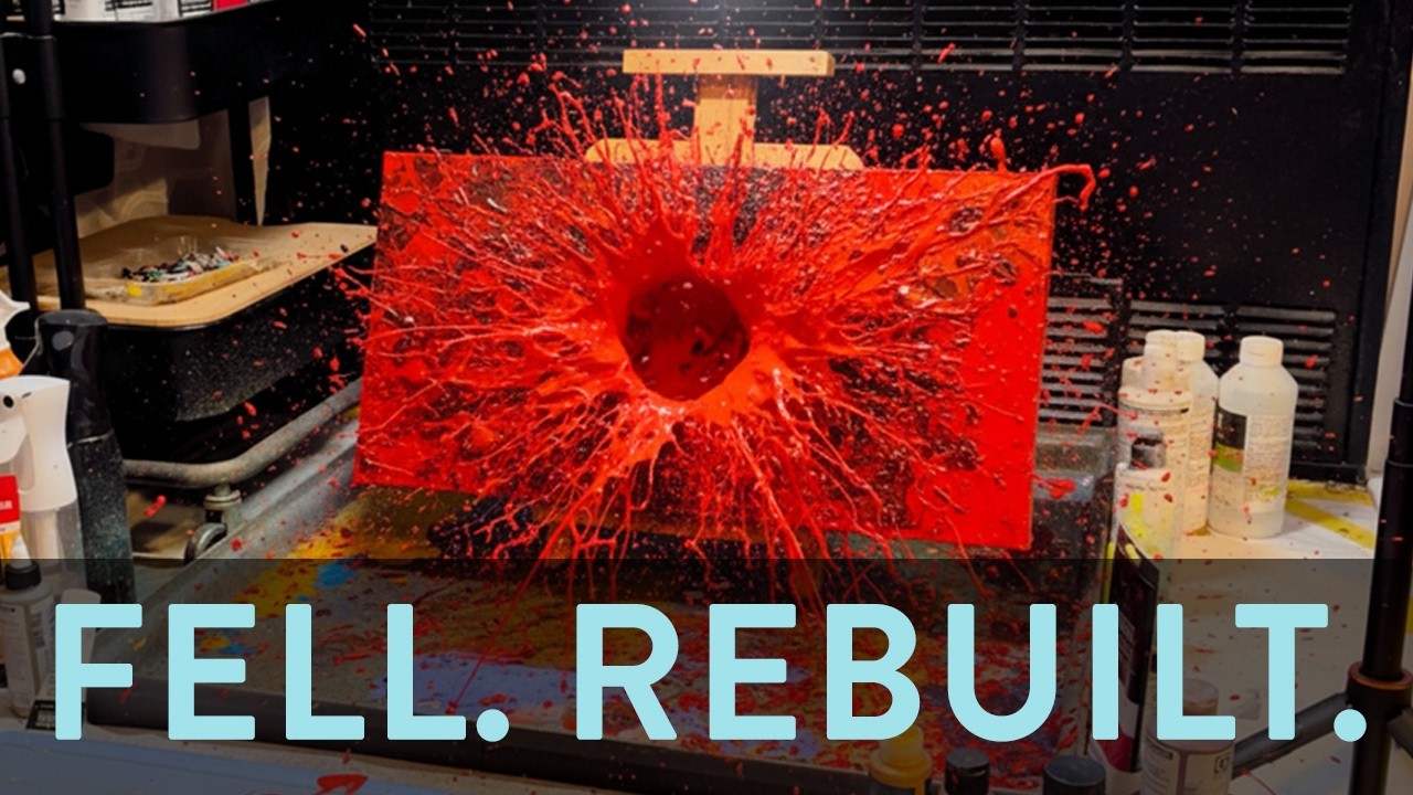 When the Painting Fell Apart