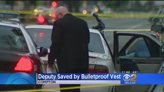 Bulletproof Vest Saves Sheriff's Deputy's Life In Shootout