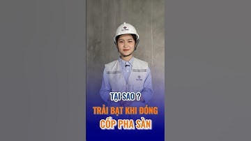 Không hề thừa: Tại sao phải trải bạt khi đóng cốp pha sàn? #bietthu #nhadep #xaydung #shorts #coppha