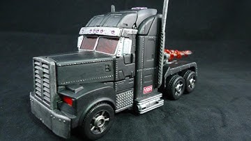 Custom NEMESIS PRIME Voyager class Transformers Prime review by Hunter Knight Customs