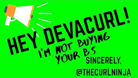 #DEVAFACTS ❌ more like #DEVAFRAUD ✅ MY RESPONSE TO DEVACURL SAFETY TESTING AND NEW WEBSITE