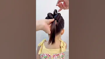 أجمل تسريحه فيونكه للبنوته 