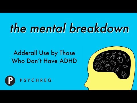 Adderall Use by Those Who Don't Have ADHD thumbnail