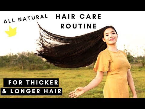 going-all-natural-hair-care-routine-for-thicker-&-longer-hair--2018--beautyklove