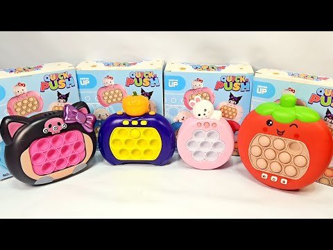ASMR Playing Pop it Electronic Fast Push Game Fidget Toy | Score Mode