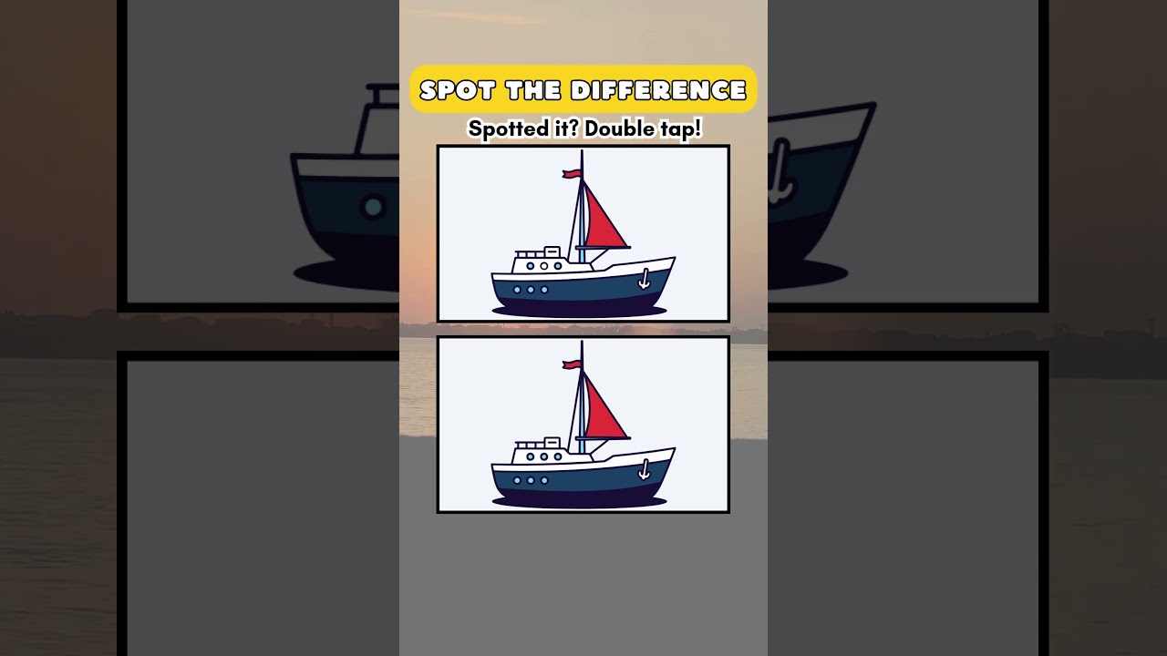 Can You Spot The Difference Fishing Boat Challenge Reel Y Hard 