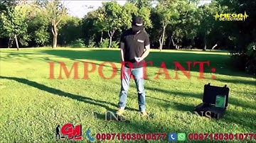 Mega G3 Gold Detector and Diamond detection device (PART 2) | USAGE INSTRUCTIONS