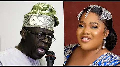 Toyin Abraham Reveals Why Tinubu Has Her Vote Says "He Helped My Industry When We Had Nothing