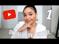 ONE YEAR ON YOUTUBE