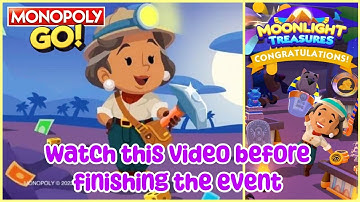 Moonlight Treasures - Monopoly Go New Event - Part 3 - Last Part #monopolygo